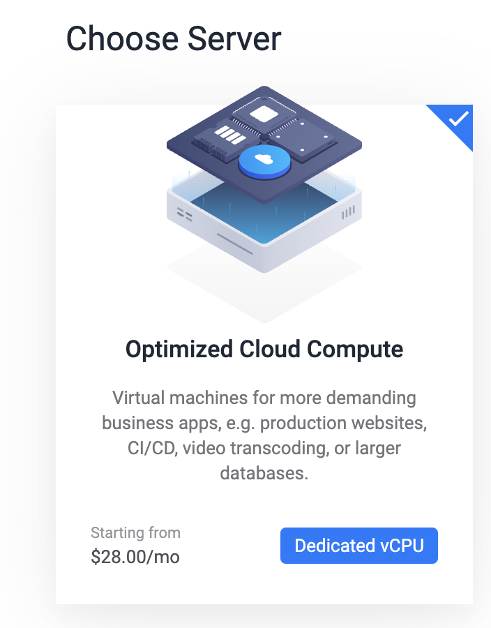 Optimized Cloud Compute